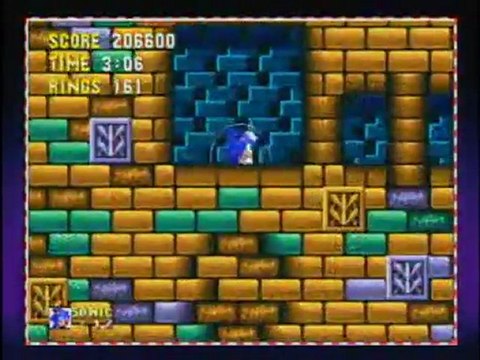 Sonic the Hedgehog 3 Walkthrough (All Emeralds!) Part 2-7