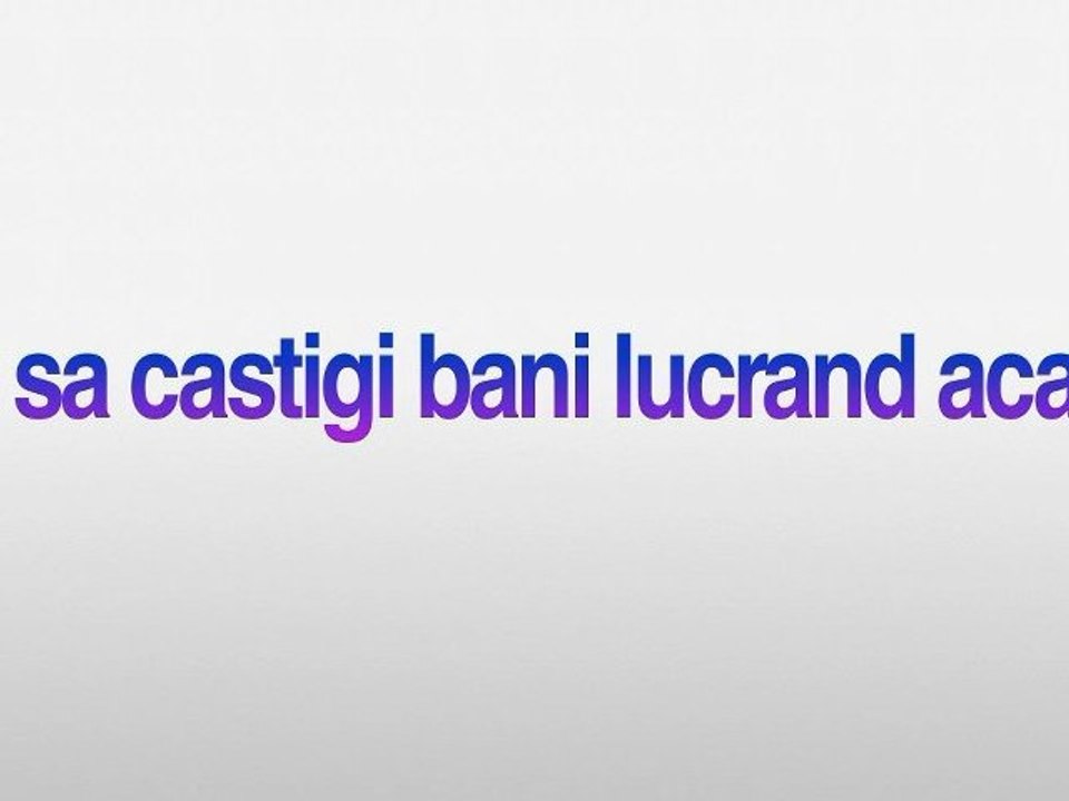 sistemul Speed Money Blueprint & munca la domiciliu