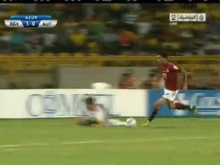 المشهد - الهدفين الثاني والثالث لمصر في مرمي النمسا