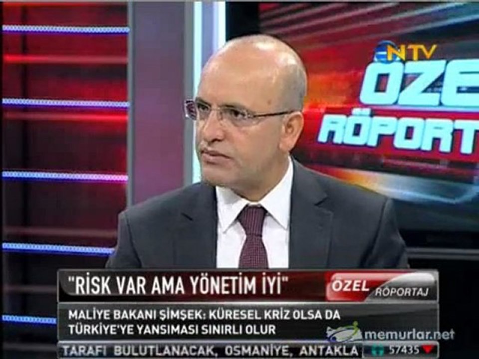 Şimşek: Sıkıntı var ama kriz diyemeyiz