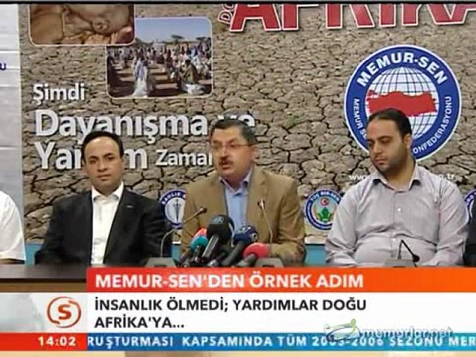 Memur-Sen bu yıl iftar programı yapmayacak, paralar Afrika'ya gönderilecek