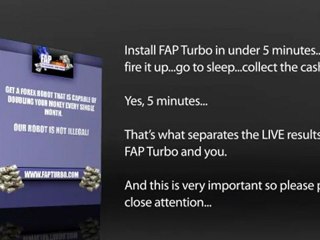 FAP Turbo Forex Robot Overview