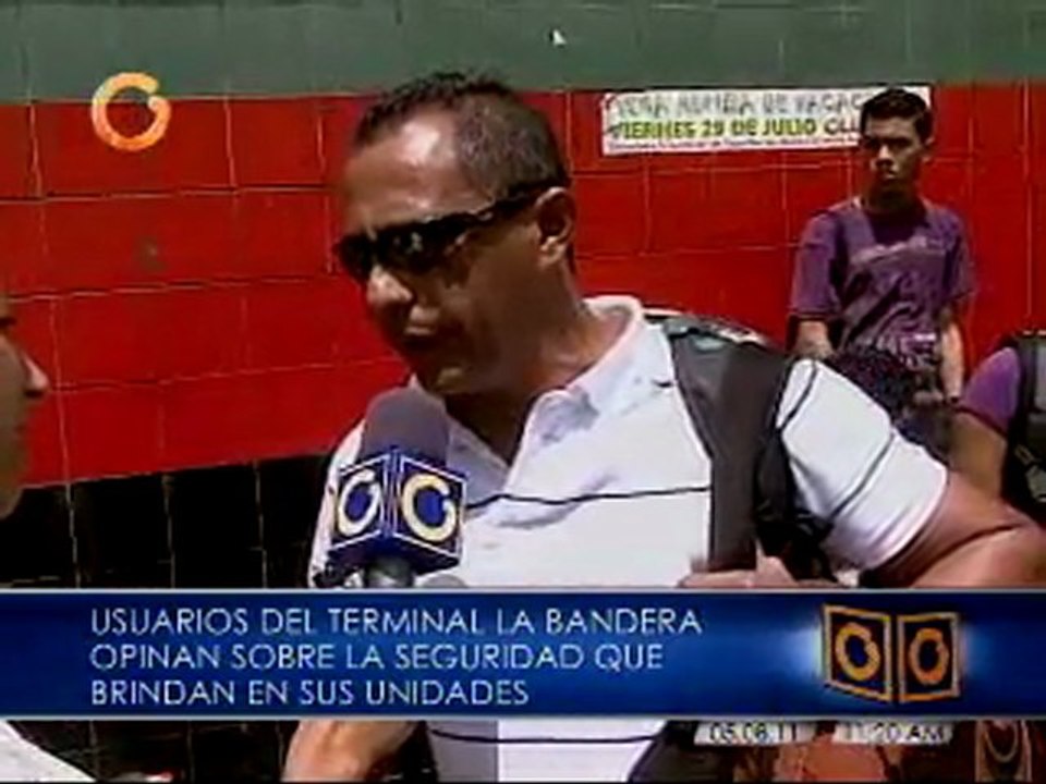Pasajeros opinan