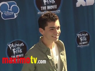 Adam Irigoyen at "Phineas and Ferb" Movie Premiere
