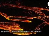 Hawaï : nouvelle coulée de lave du volcan Kilauea