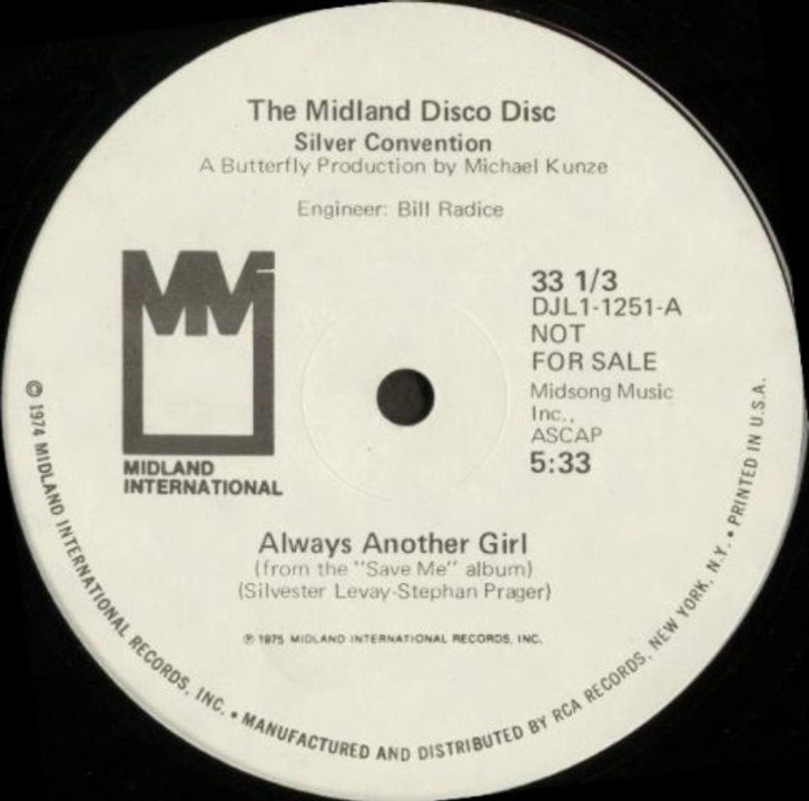 Silver Convention - Always Another Girl
