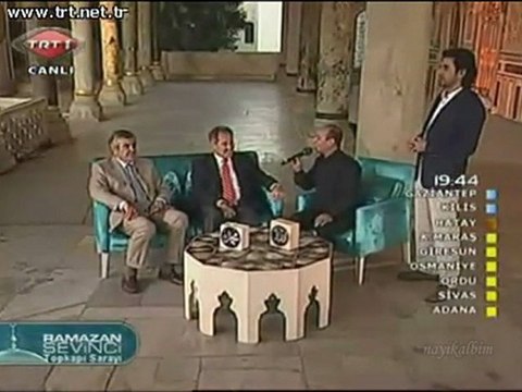 Bekir Çiçekten Bakan Günaya Sevdim seni mabuduma Ramazan 2011 TRT