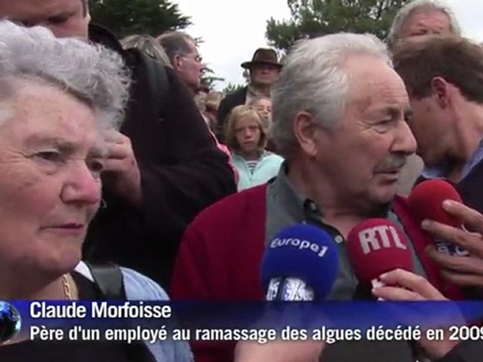Algues vertes: il y a eu "un déni de réalité" dénonce Eva Joly