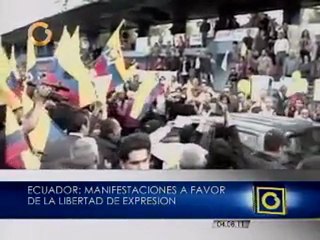 Manifestaciones contra censura