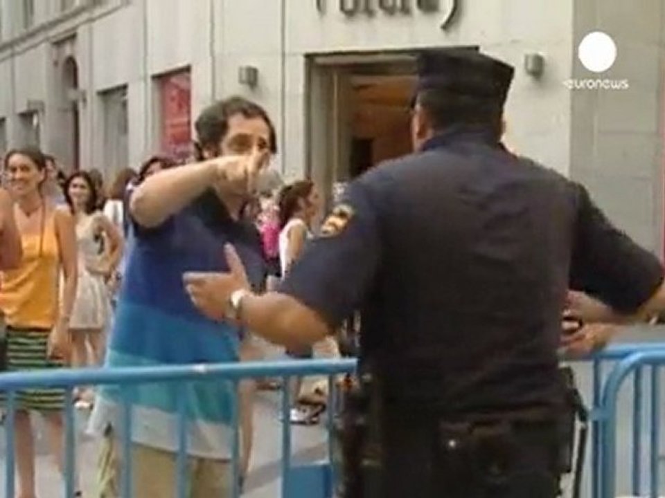 Spain's Indignants march again after clashes