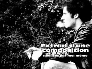 Extrait d'une composition ( slow )