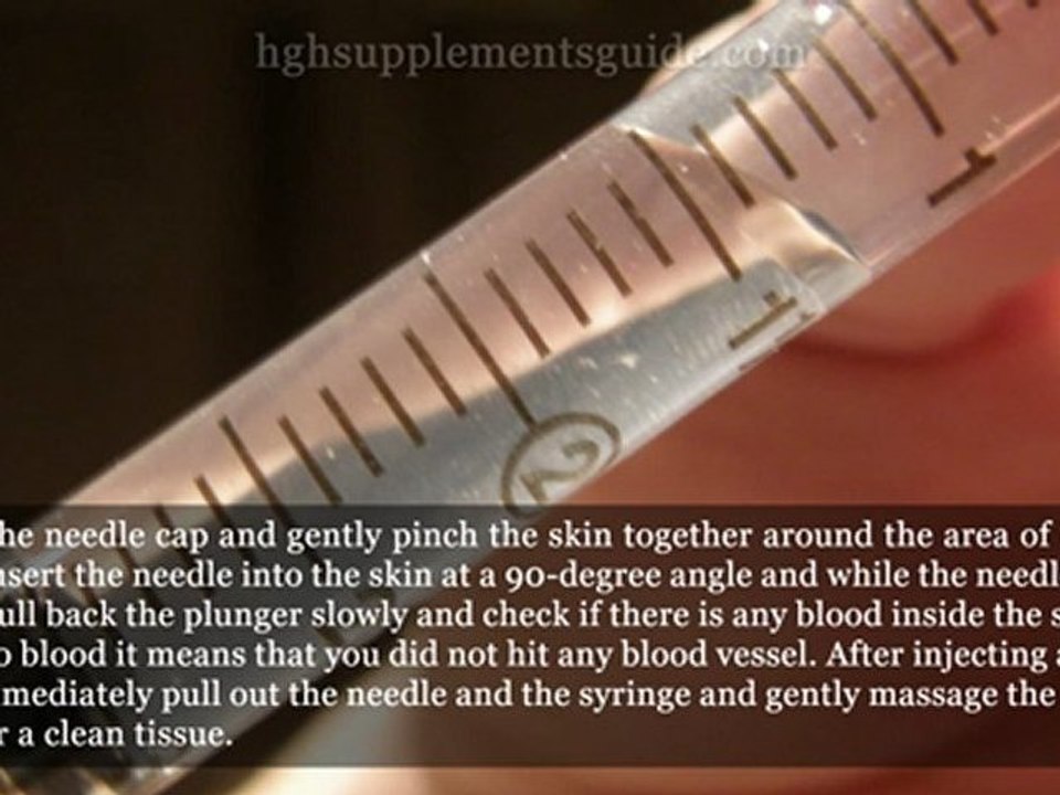 How to Inject HGH