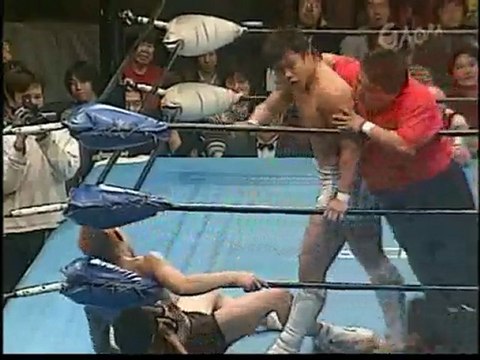 Fujita Jr. Hayato Debut Match: Fujita Jr. Hayato vs. Katsuhiko Nakajima (M-Pro 12/3/04)
