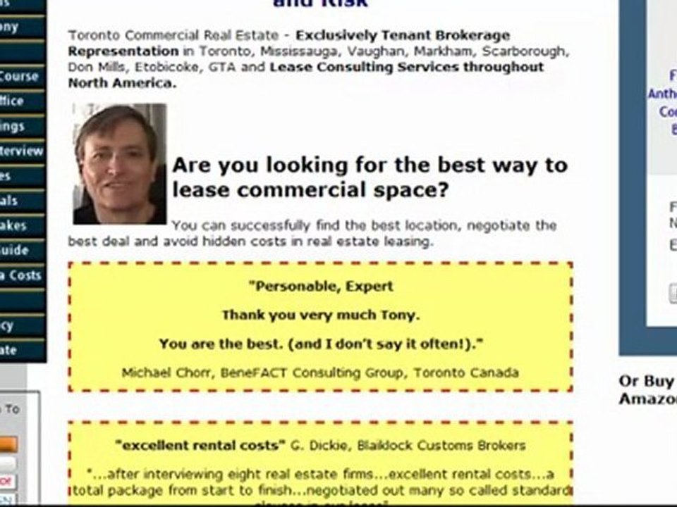 Toronto Commercial Real Estate Leasing Video Call 416-410-1080