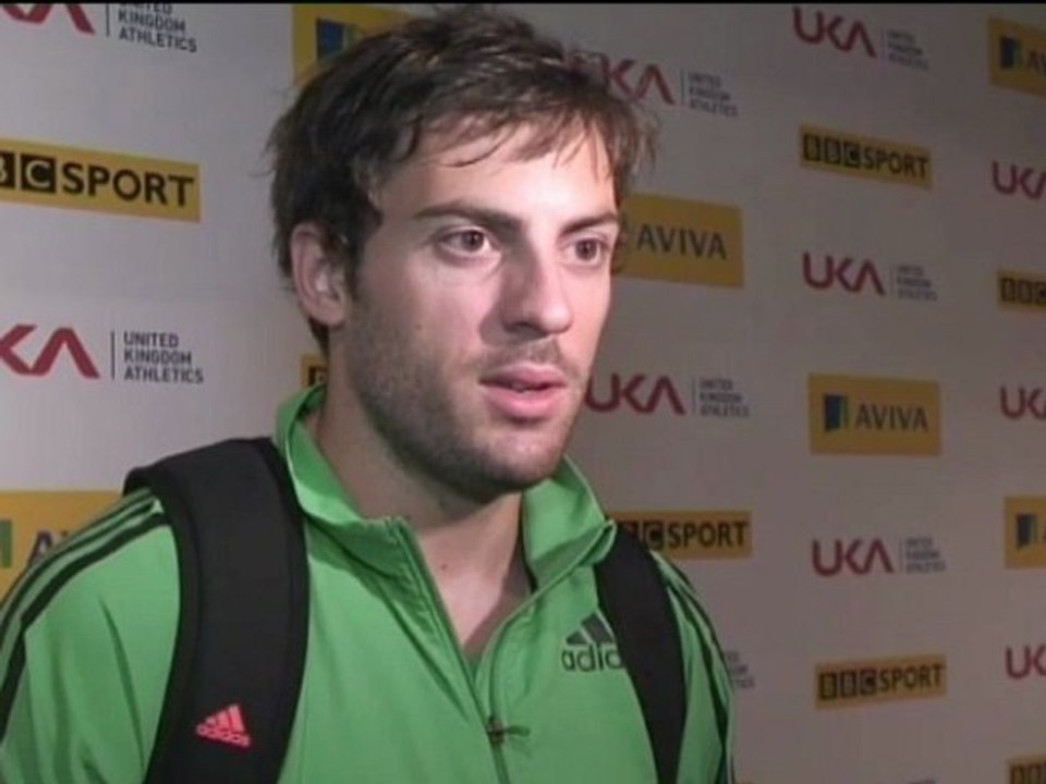 Diamond League - Watt freut sich über Sieg