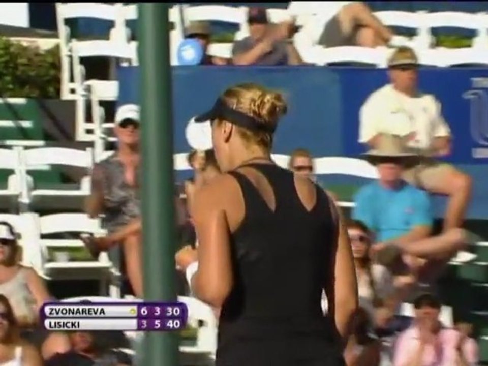 Carlsbad - Lisicki scheitert an Zvonareva