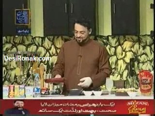 amir liaquat kay sath 6 aug 11 Aftaar Part 3