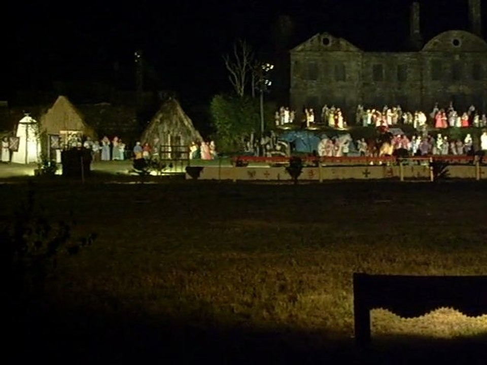 Conomor - Son & Lumière - Saint Gelven - Présentation écuier médiéval