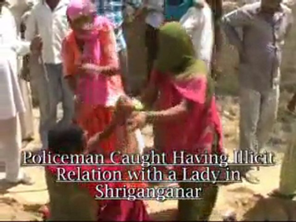 Policeman Caught Having Illicit Relation With a Woman