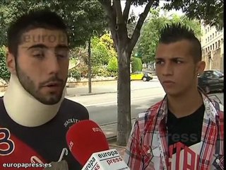 Hablan los amigos del joven arrollado por un bus