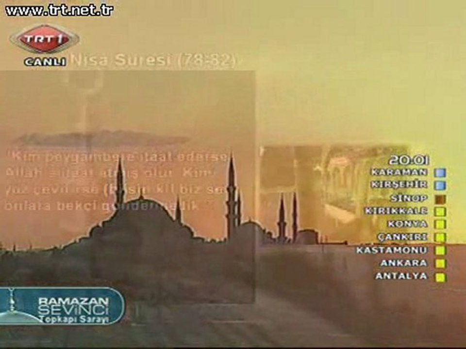 Ali Tel Nisa Ramazan 2011 TRT