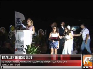 petrokent anahtar teslim töreni 2