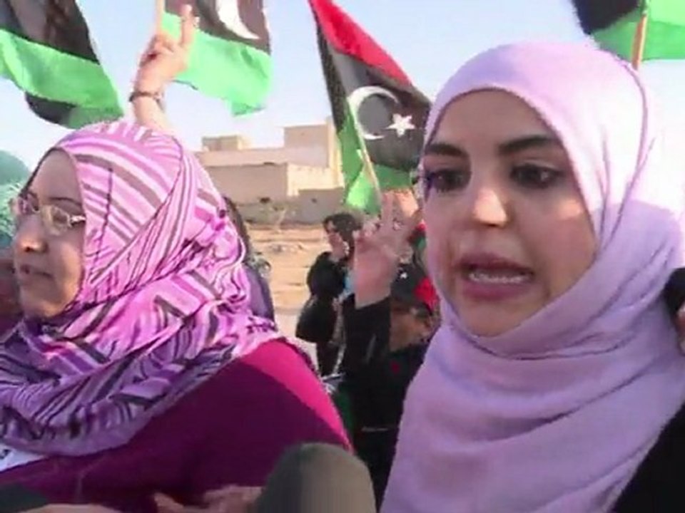 Las mujeres libias luchan por su libertad