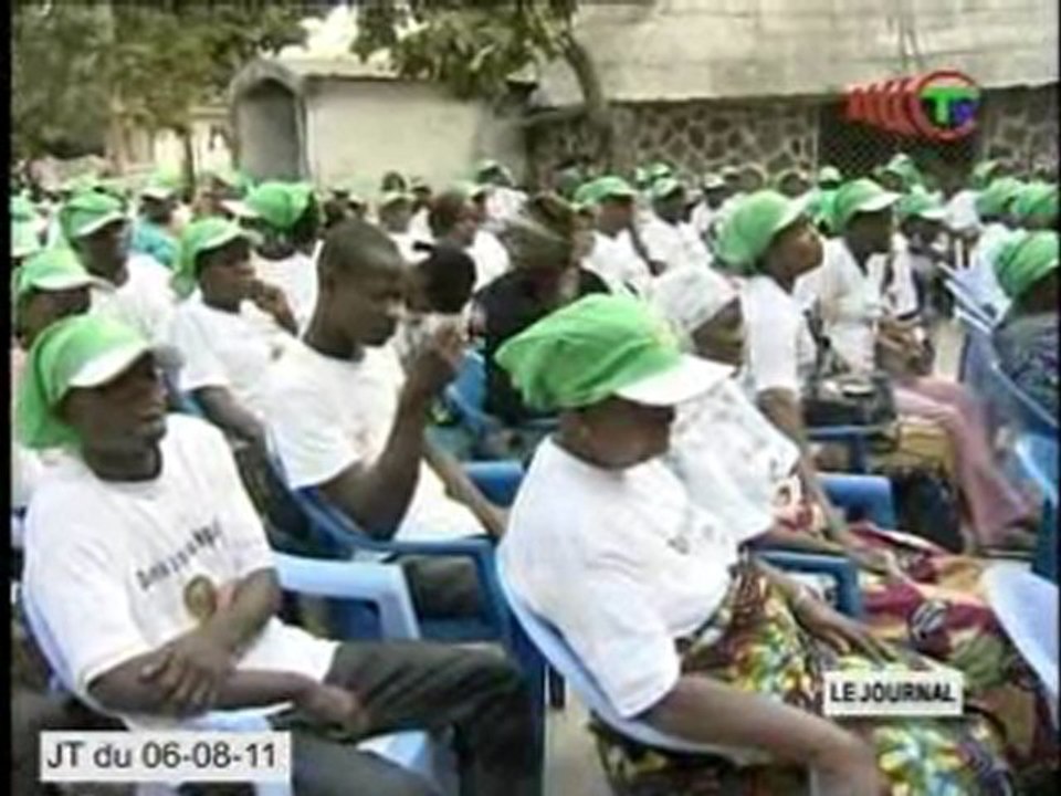 Arnaud Sassou Nguesso face à sa base
