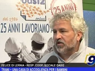 Trani | Una casa di accoglienza per bambini