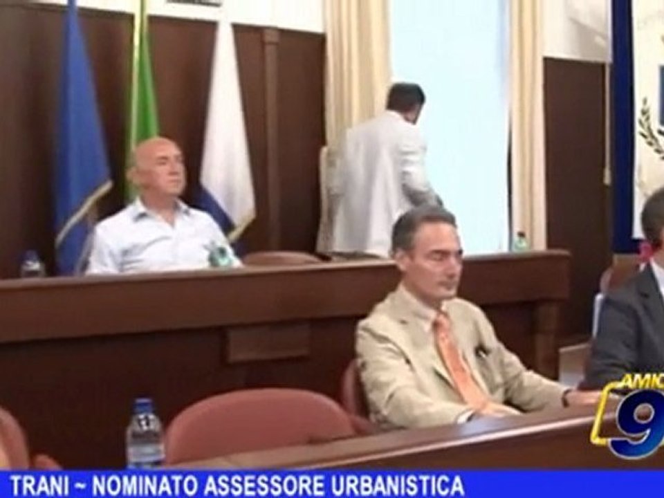 Trani | Nominato Assessore Urbanistica