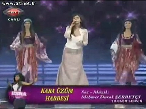 İKİNCİ ESRA 5.Hafta Perşembe gününde - Kara üzüm habbesi Yıldızım sensin-5 TRT
