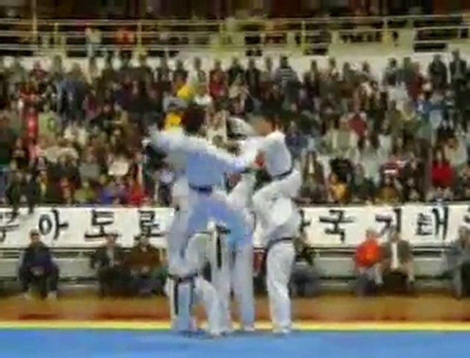 taekwondo 540 kick