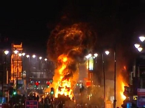 Violent riots over Tottenham shooting