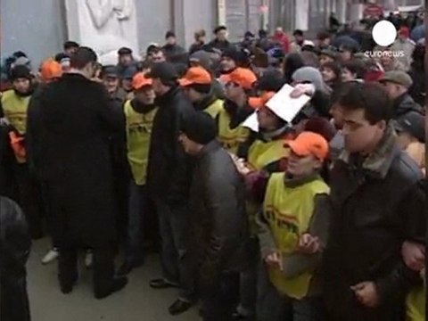 Protestas en Ucrania por la detención de Yulia Timoshenko