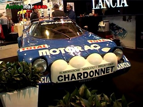 Autosital - Rétromobile 2008 : Lancia Stratos Chardonnet Groupe 4 - Vainqueur Monte-Carlo 1979