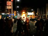 Blazes, looting in north London riot