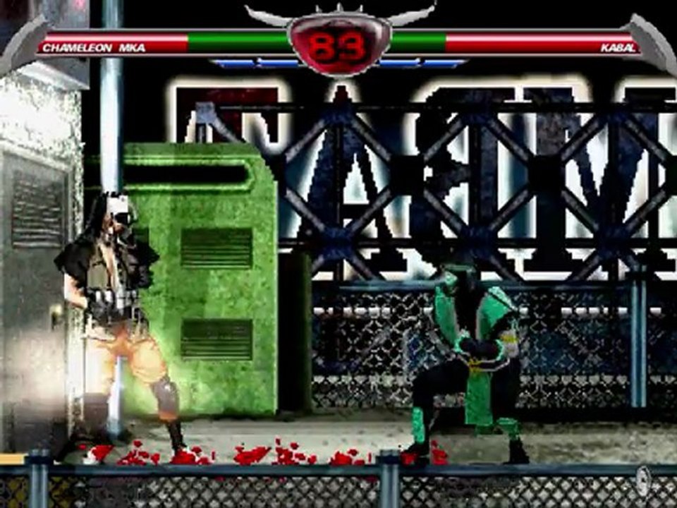 Mortal Kombat Chaotic MUGEN Chameleon MKA vs Kabal