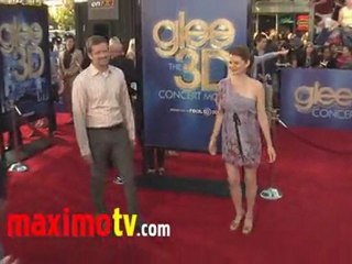 Sarah Drew GLEE The 3D CONCERT MOVIE Premiere
