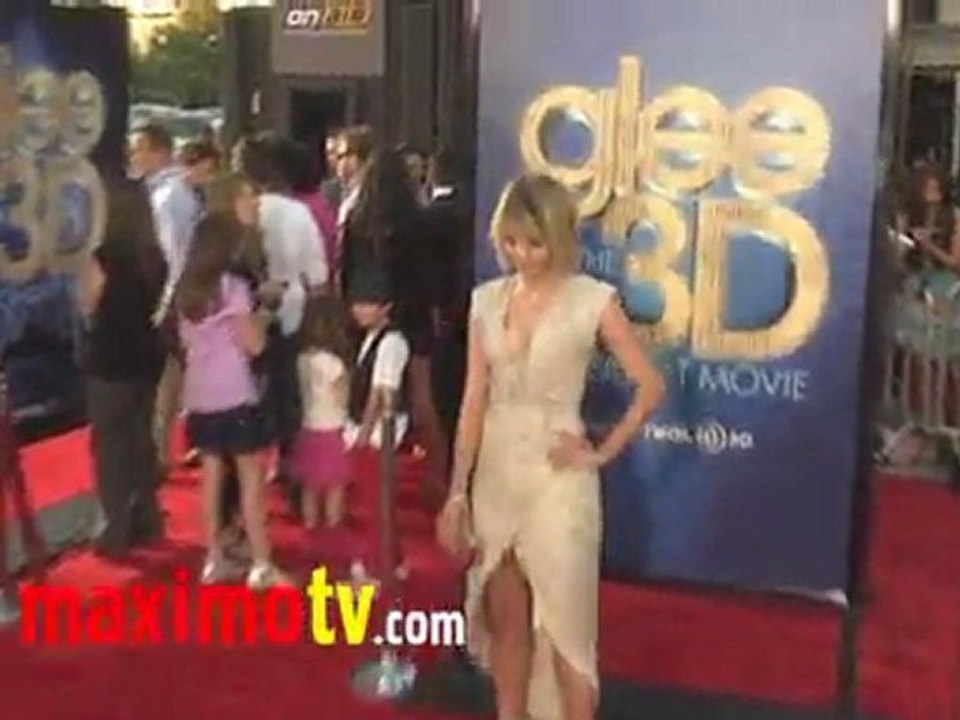Dianna Agron GLEE The 3D CONCERT MOVIE Premiere