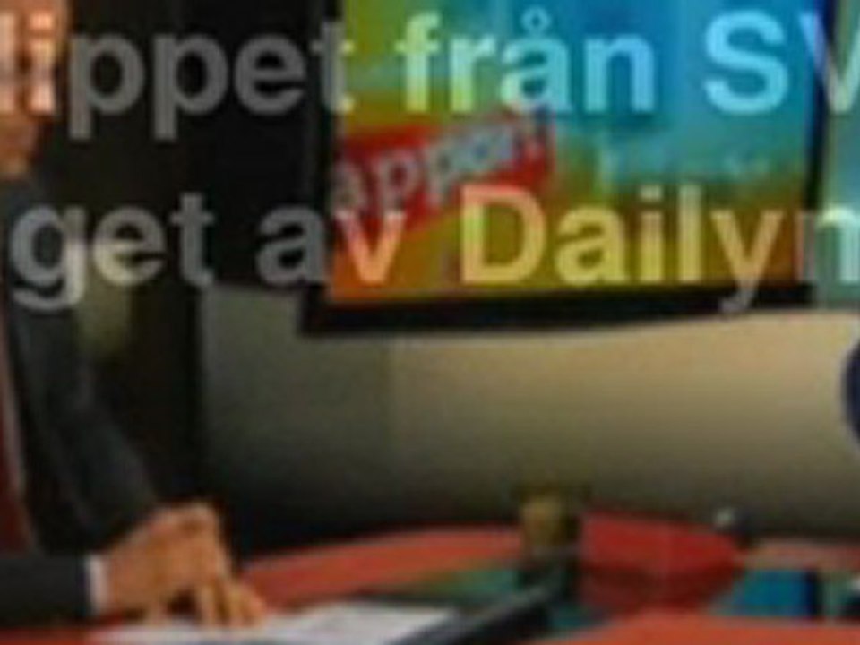 (borttagen) Alexander Norén är sminkad - Rapport