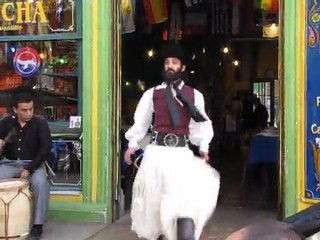 Danse traditionnelle dans le quartier de la Boca 1