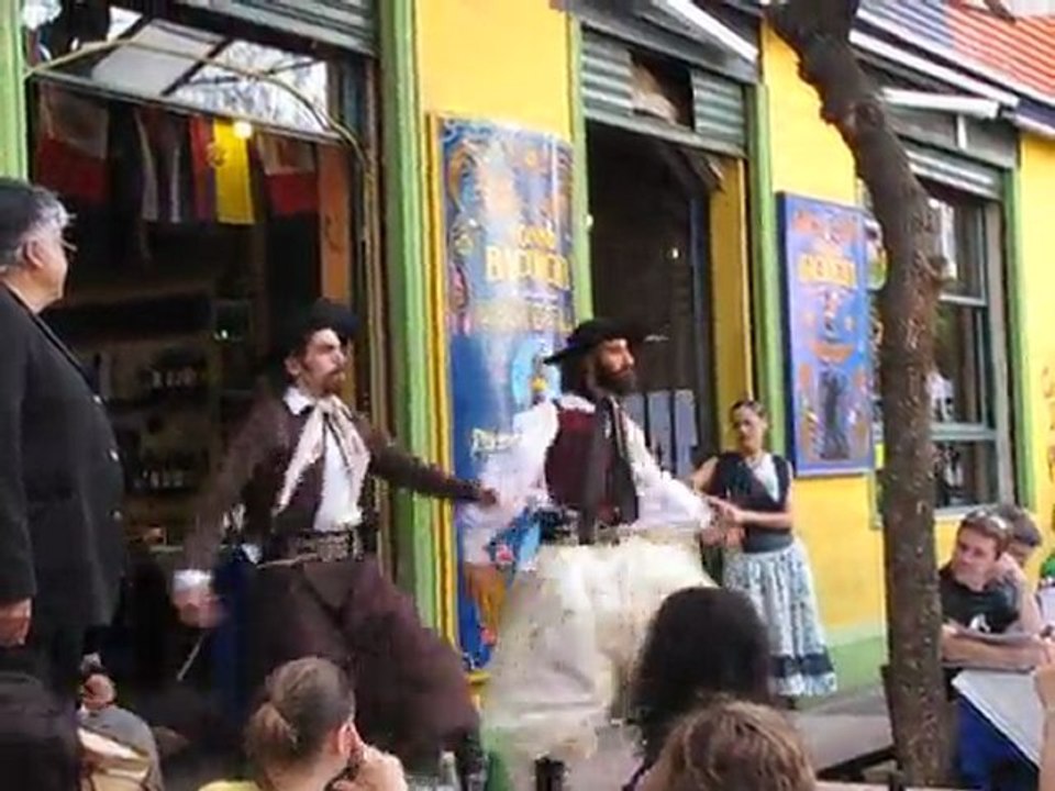 Danse traditionnelle dans le quartier de la Boca 3