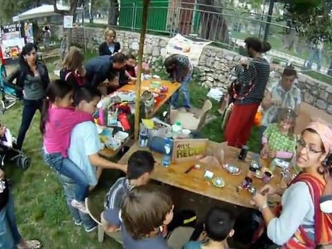 festival CULTURE EN HERBE Acte 2 Parc des arènes de Cimiez Nice Mai 2011 Association euphonie