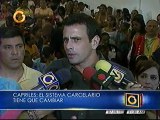 Capriles critica misiva de Varela