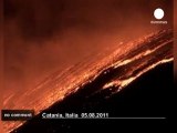 Italy: Mount Etna eruption - no comment