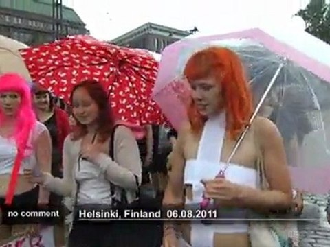 Slutwalk organisé en Finlande - no comment