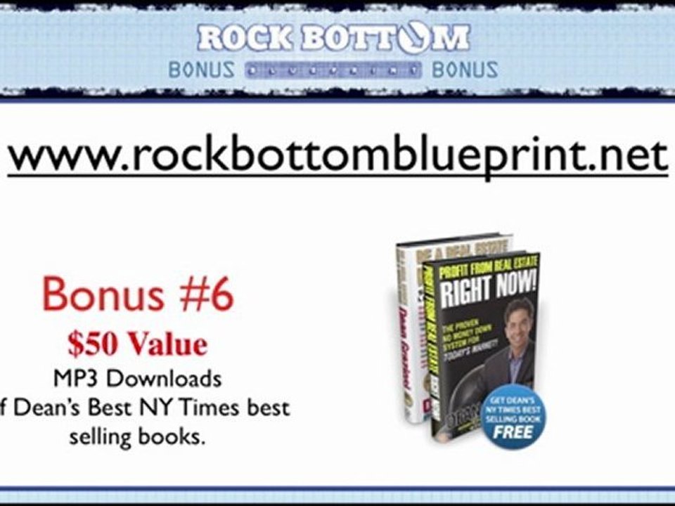 Rock Bottom Blueprint Bonus Review - $4K In Bonuses