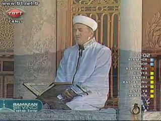 Kerim Öztürk süresi Ramazan 2011 TRT