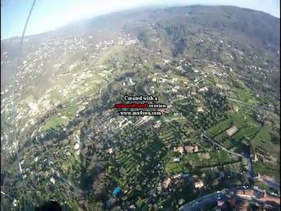 Les premiers pas en Deltaplane décollage Gourdon