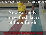 VCT Floor Waxing Naples